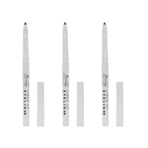 3x Beauty Buddy Lined Up Eyeliner 02 Deep Brown 1g