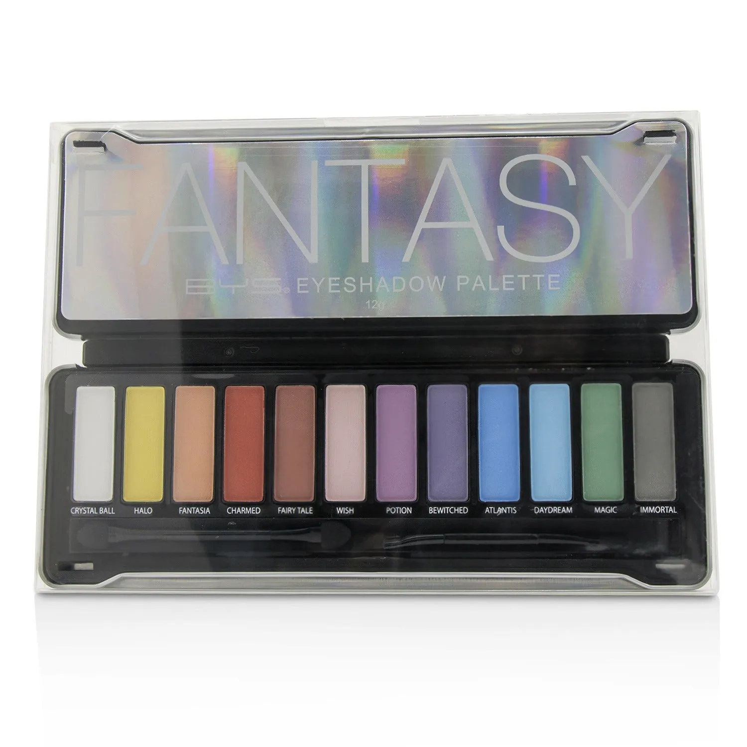 BYS Eyeshadow Palette (12x Eyeshadow. 2x Applicator) - Nude  12g/0.42oz