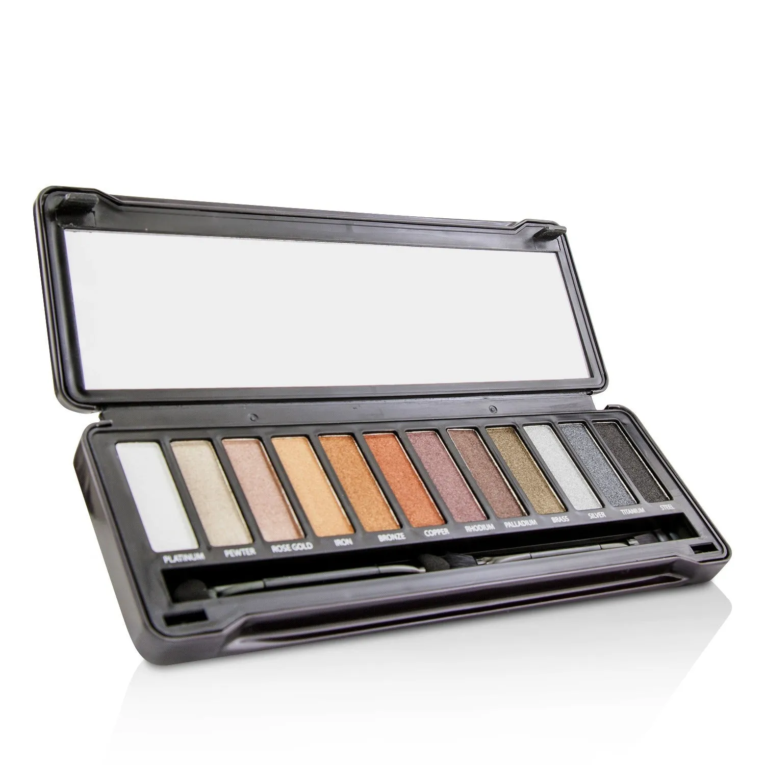 BYS Eyeshadow Palette (12x Eyeshadow. 2x Applicator) - Nude  12g/0.42oz
