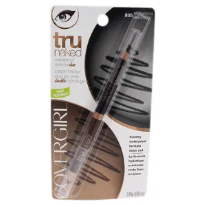 Covergirl TruNaked Waterproof Eyeliner Duo - # 805 Mocha/Ebony by CoverGirl for Women - 0.03 oz Eyeliner