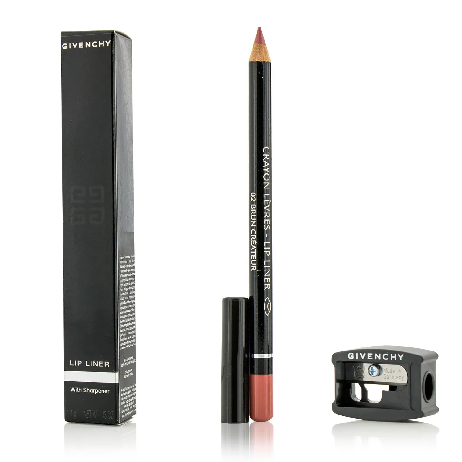 Givenchy Lip Liner (With Sharpener) - # 01 Rose Mutin  1.1g/0.03oz