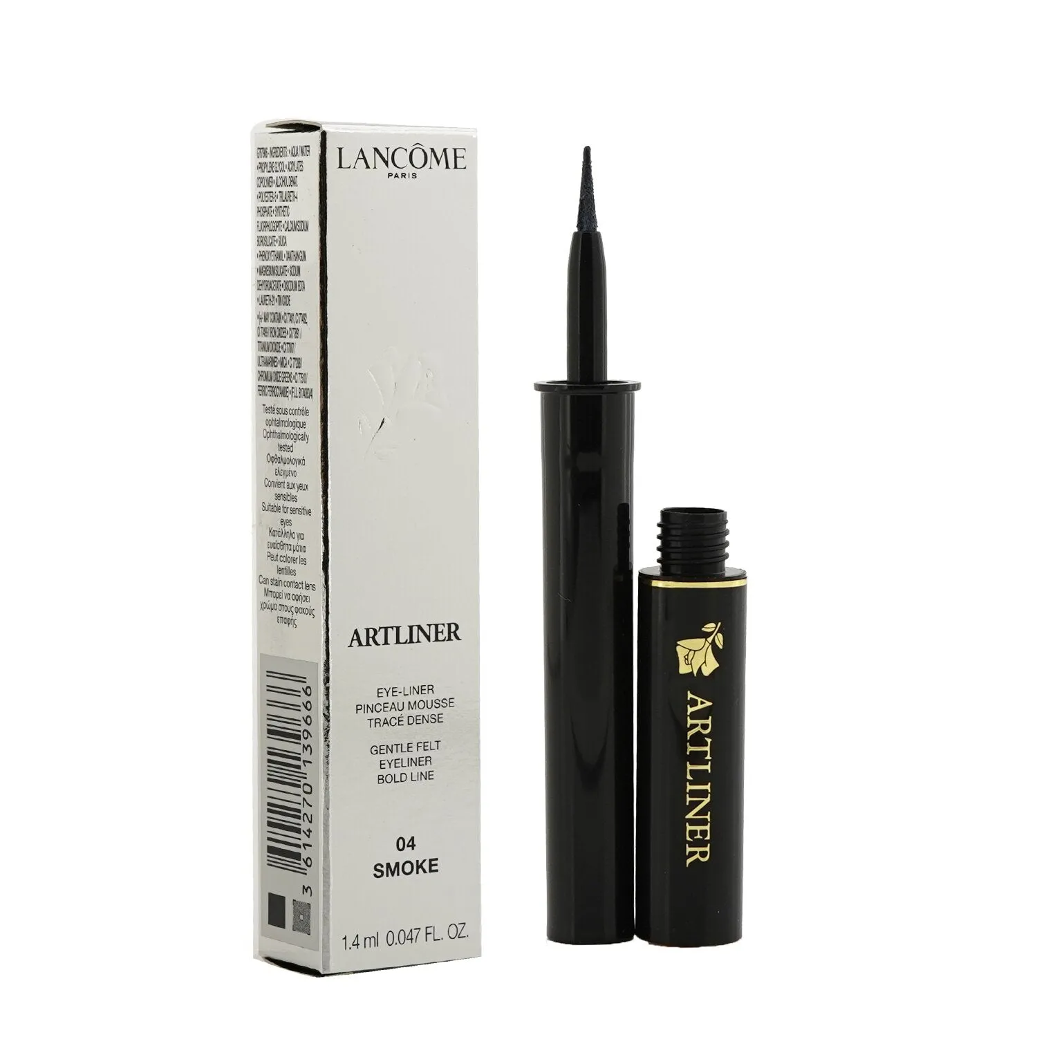 Lancome Artliner Gentle Felt Eyeliner - # 08 Silver Metallic  1.4ml/0.047oz