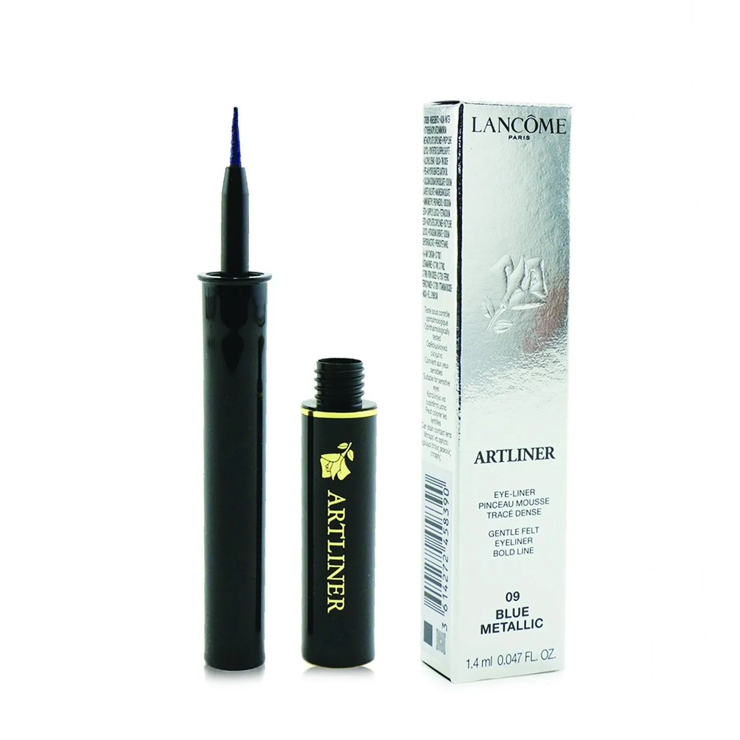 Lancome Artliner Gentle Felt Eyeliner - # 08 Silver Metallic  1.4ml/0.047oz