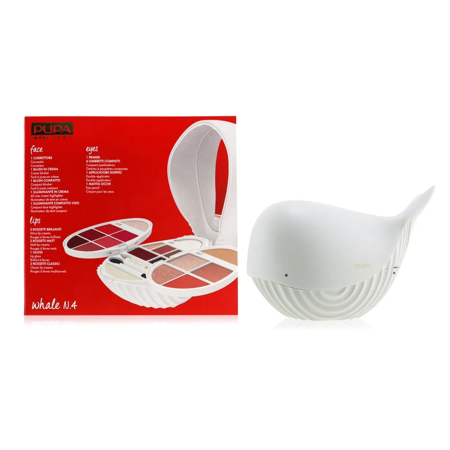 Pupa Whale N.4 Kit - # 002  21.8g/0.77oz
