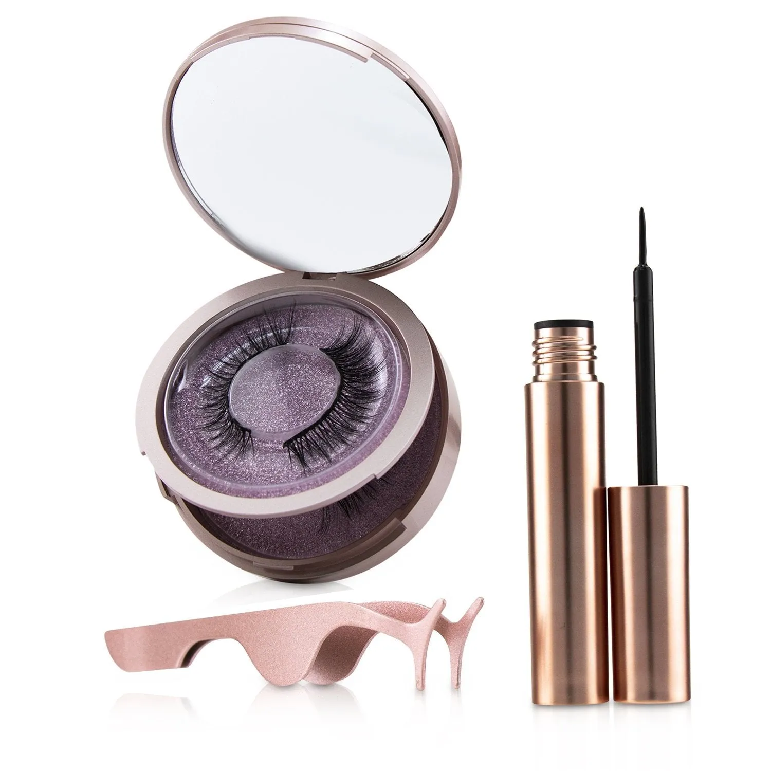 SHIBELLA Cosmetics Magnetic Eyeliner & Eyelash Kit - # Freedom  3pcs