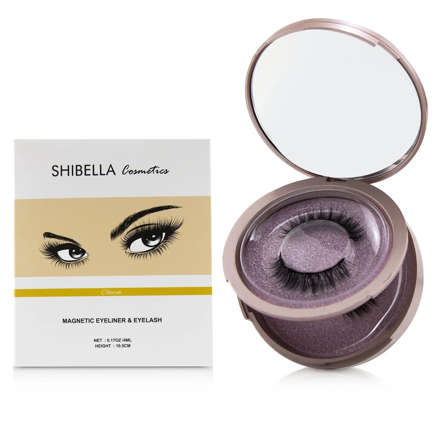 SHIBELLA Cosmetics Magnetic Eyeliner & Eyelash Kit - # Freedom  3pcs