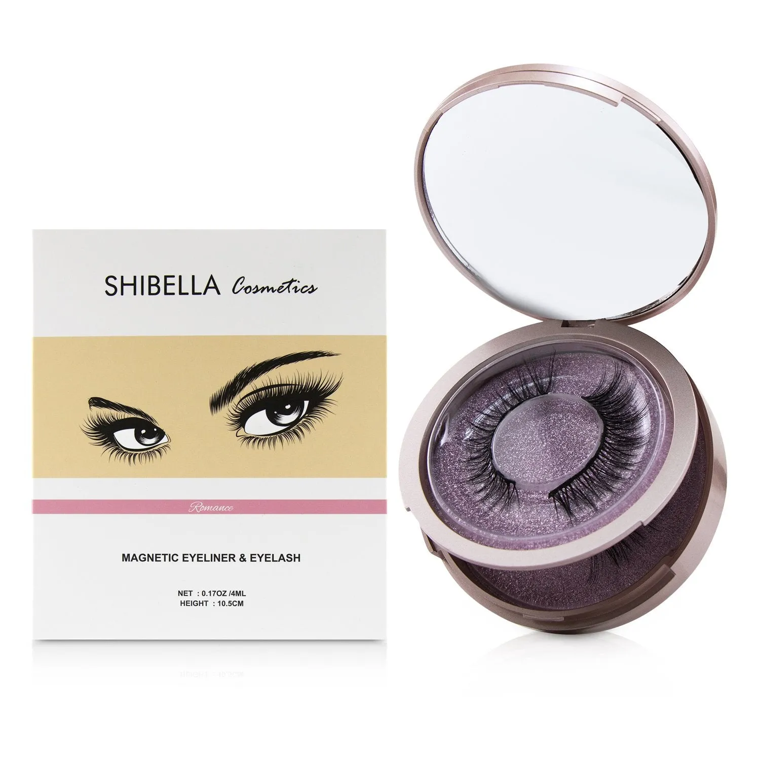 SHIBELLA Cosmetics Magnetic Eyeliner & Eyelash Kit - # Freedom  3pcs