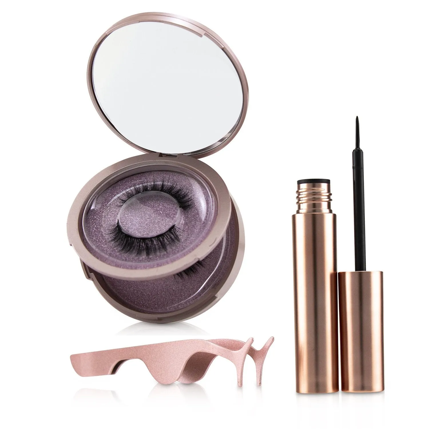 SHIBELLA Cosmetics Magnetic Eyeliner & Eyelash Kit - # Freedom  3pcs