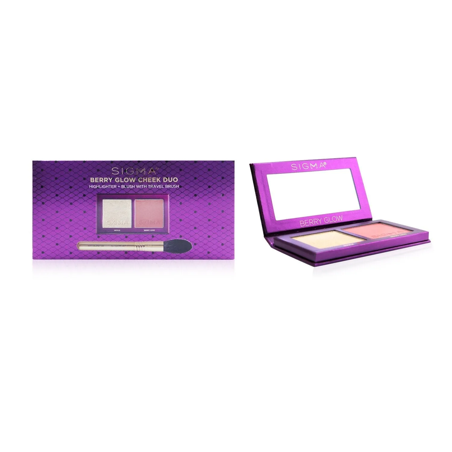 Sigma Beauty Berry Glow Cheek Duo  10g/0.35oz