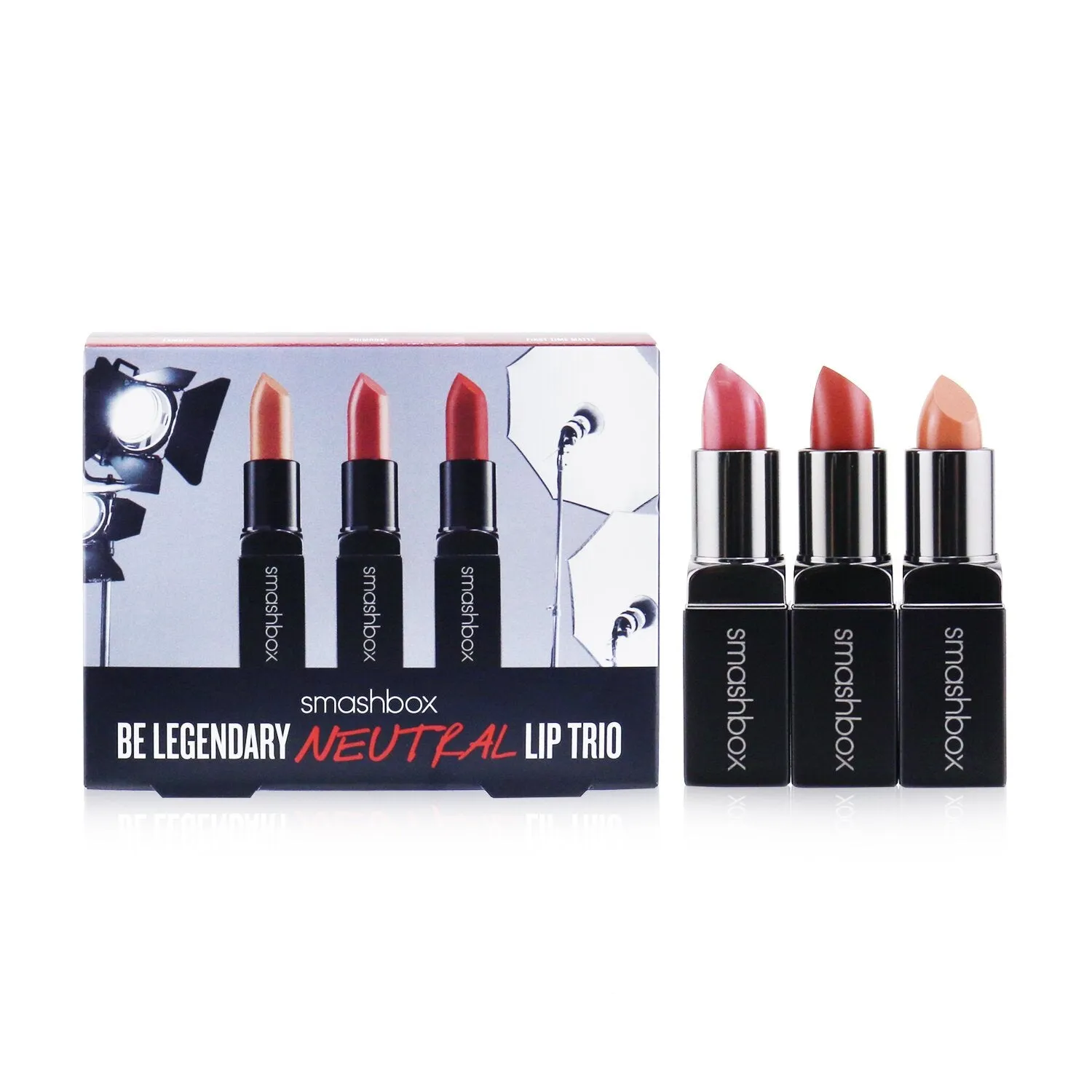 Smashbox Be Legendary Neutral Lip Trio (3x Lipstick)  3x3g/0.1oz