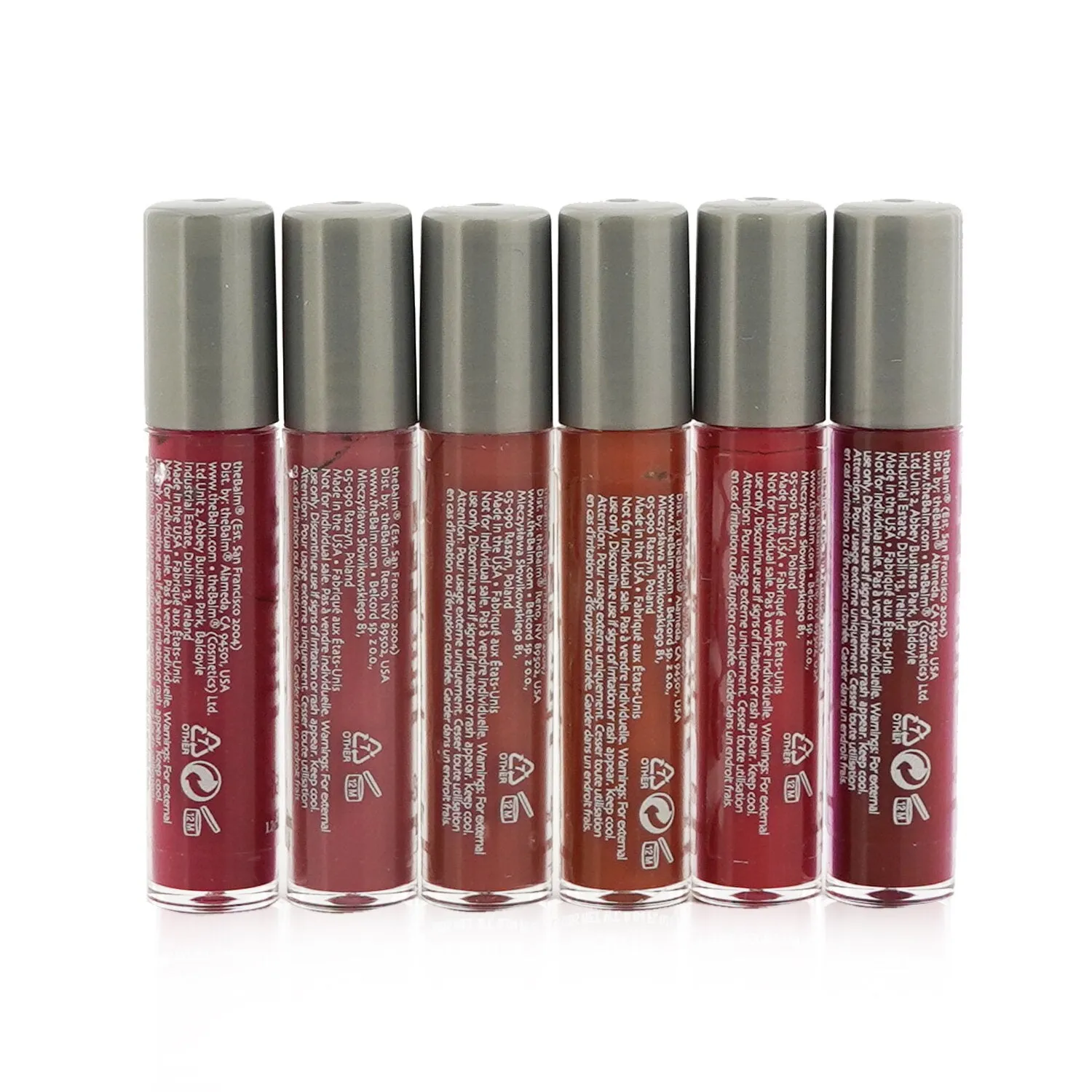 TheBalm Meet Matt(e) Hughes 6 Mini Long Lasting Liquid Lipsticks Kit - Vol. 12  6x1.2ml/0.04oz