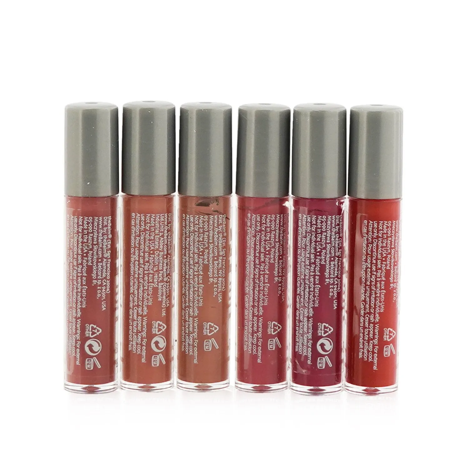 TheBalm Meet Matt(e) Hughes 6 Mini Long Lasting Liquid Lipsticks Kit - Vol. 12  6x1.2ml/0.04oz